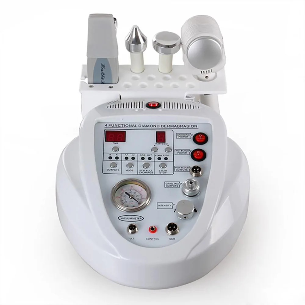 Microdermabrasion 4 in 1 Diamond Machine Dermabrasion Face Beauty Anti Aging Wrinkle Skincare Blackhead Remover Exfoliator