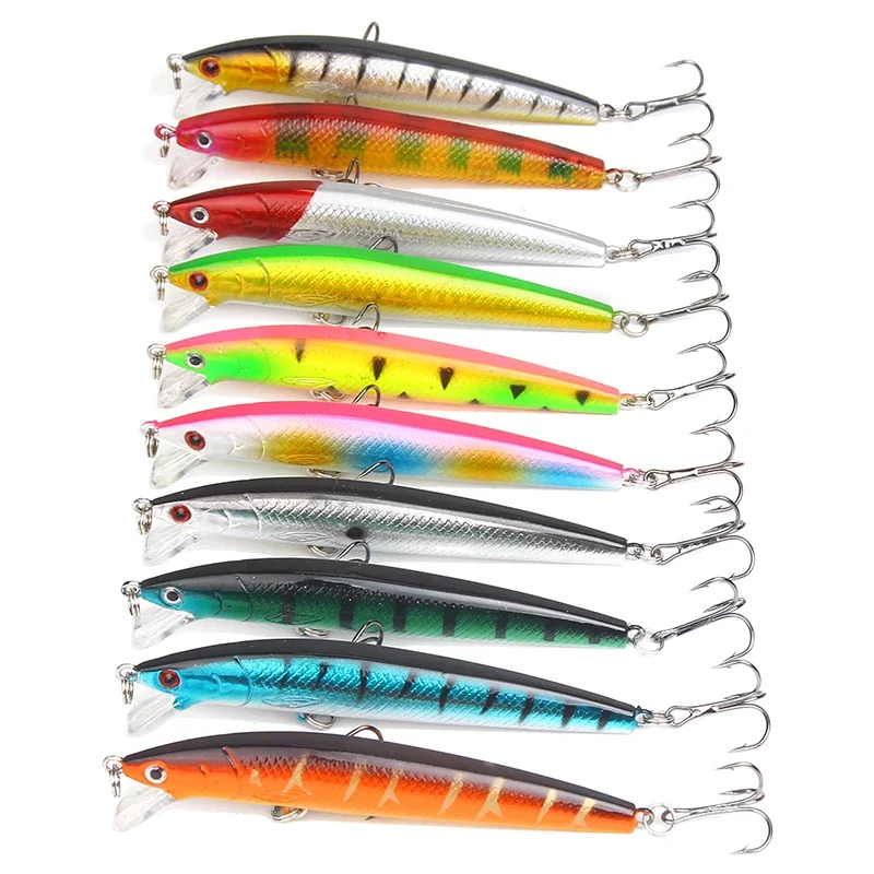 

38PCS Mixed Models Fishing Lures Various Color Mix Minnow Lure Crank Bait Soft Frog Artificial Baits Tackle Set