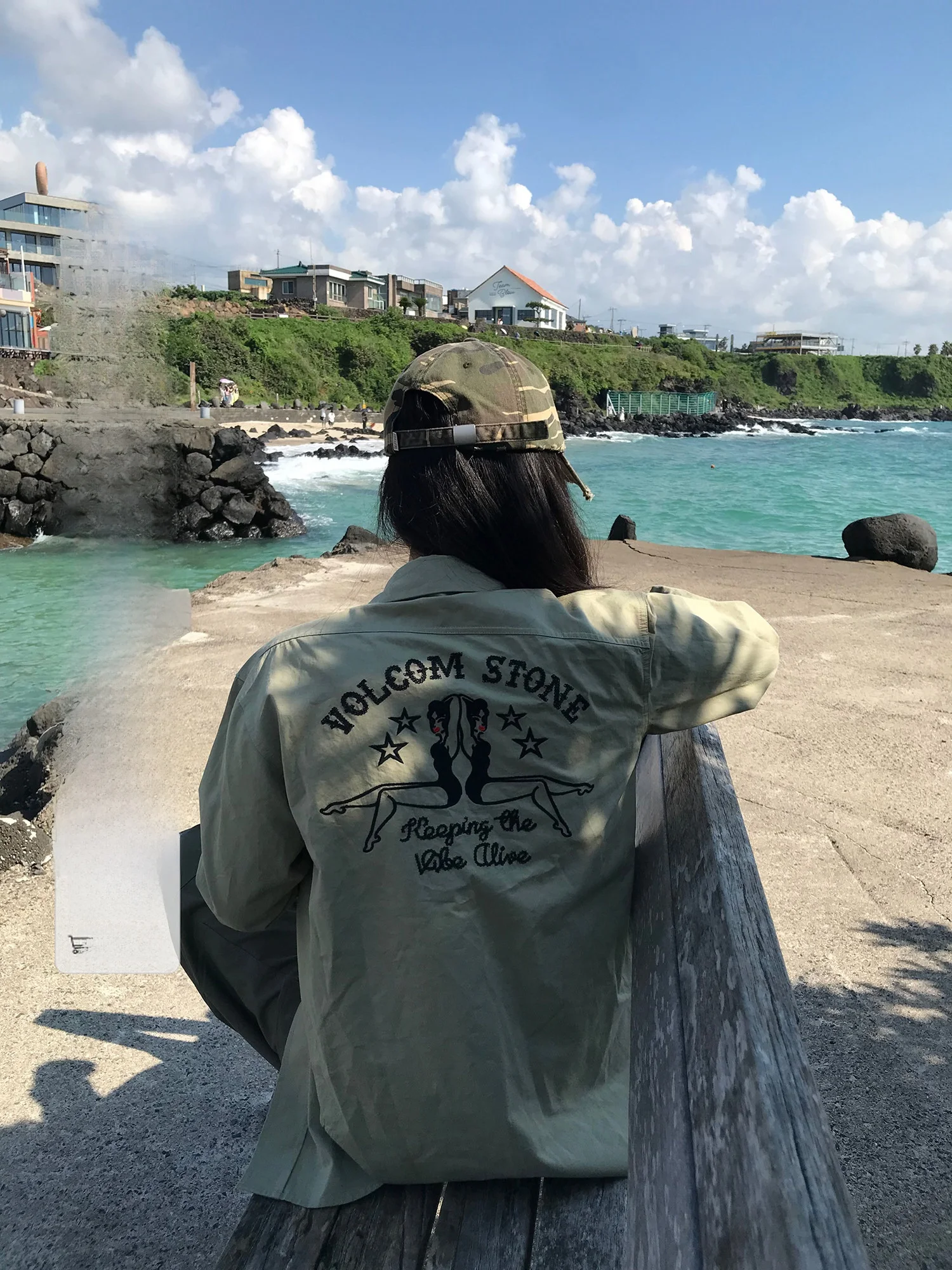 

eepland American Retro Heavy Embroidery Workwear irt Jaet Женская летняя свободная рубашка с длинными рукавами для защиты от солнца