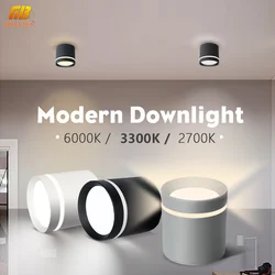 MARPOU 18W LED Downlight Interior Ceiling Decorative Light Luster Wall Small Home Spotlight AC 220V Bedroom Living Room Kitchen