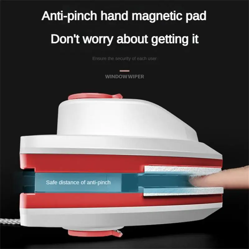 Double Sided Magnetic Glass Window Cleaner Household Cleaning Tool Automatic Drainage Wiper Glass Window Cleaner
