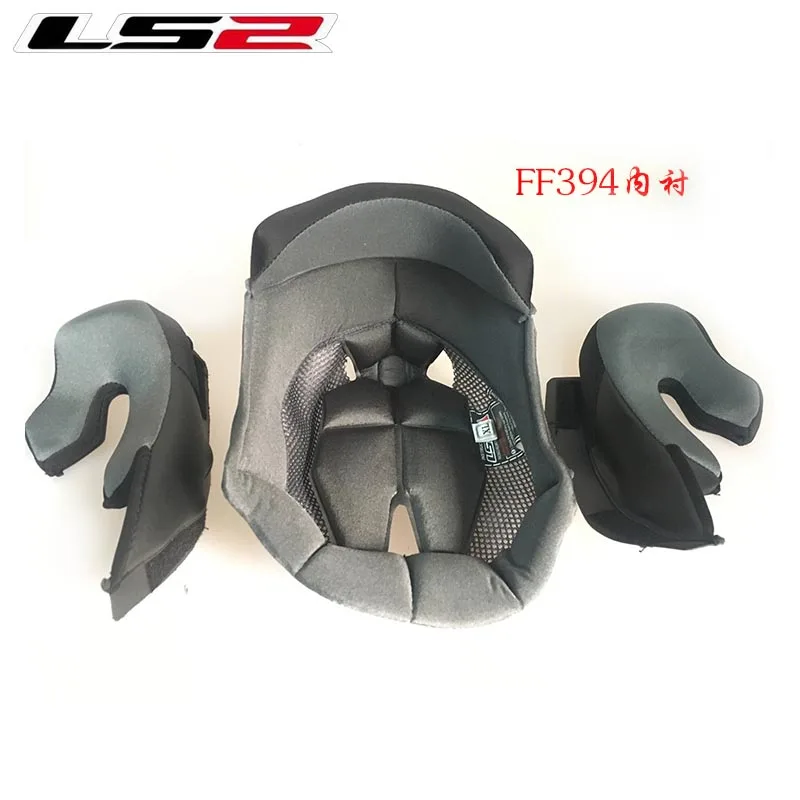 Original Ls2 Helmet Lining FF394 Full Helmet Liner FF370 FF325 FF353 Helmet Inner Cotton Helmet Accessories