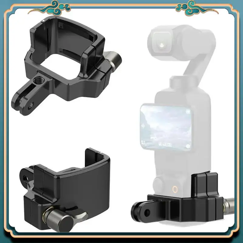 

(Новый)-для адаптера Dji OSMO Pocket3, расширительная рамка из алюминиевого сплава, карданная камера, фиксированная рамка для камеры Dji Pocket3, детали Accesso