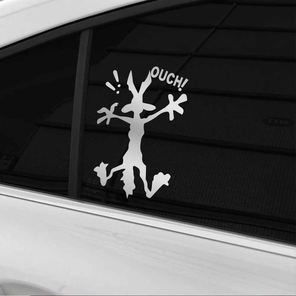1 قطعة أرنب مقاوم للماء الشارات ملصقات السيارات لنافذة السيارة الوفير محرك الكمبيوتر المحمول الفينيل ملصقات الديكور اكسسوارات السيارات التصميم #1