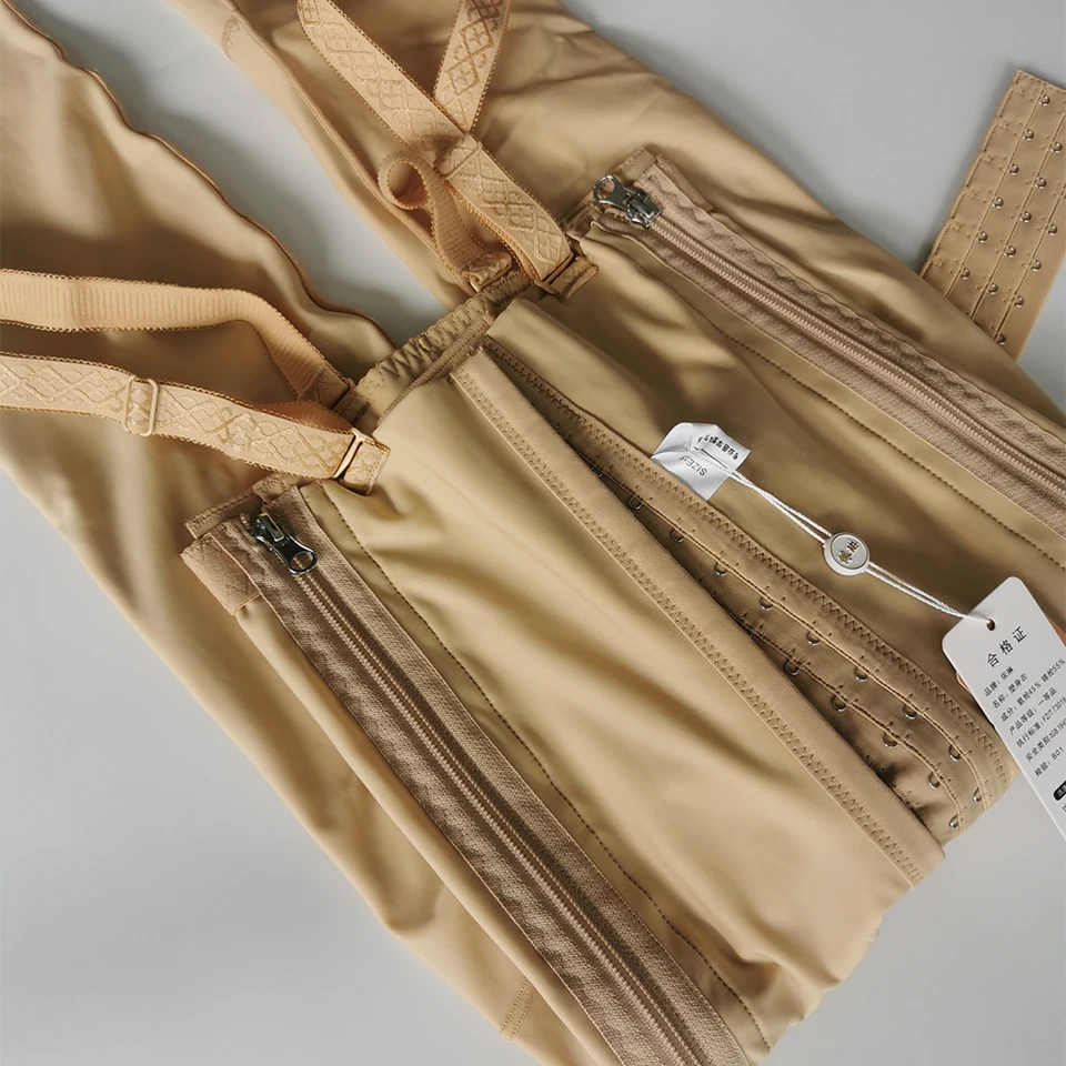 Women Body Shaping Pants After Thign Liposuction Abdominal Fat