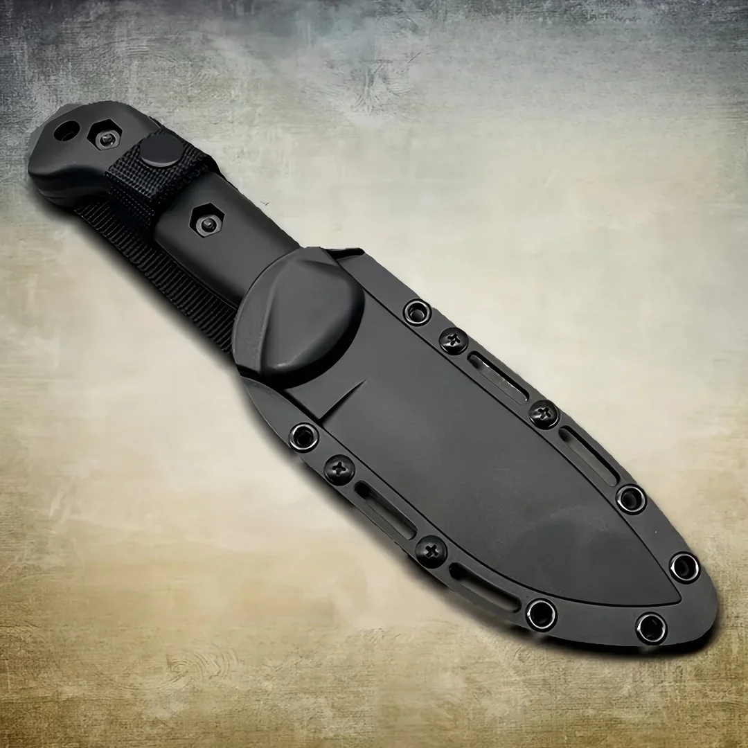 KB Becker BK2 Outdoor-Messer mit fester Klinge, Wildnis, Überleben, Camping, tragbares Taschenmesser, 8Cr13Mov, Stahlklinge, Utility-Tools