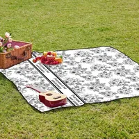 Picnic Mat 200x200cm Waterproof Camping Tarp Picnic Blanket Beach Mat Portable Folding Outdoor Tablecloth Tourist Mat