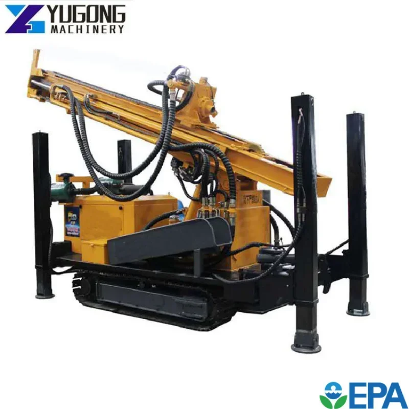 YG Multipurpose Drilling Rig Machine 100 Meter Water Well Drill Rig Rock Soil Screw Digging Portable Water Well Drilling Rig