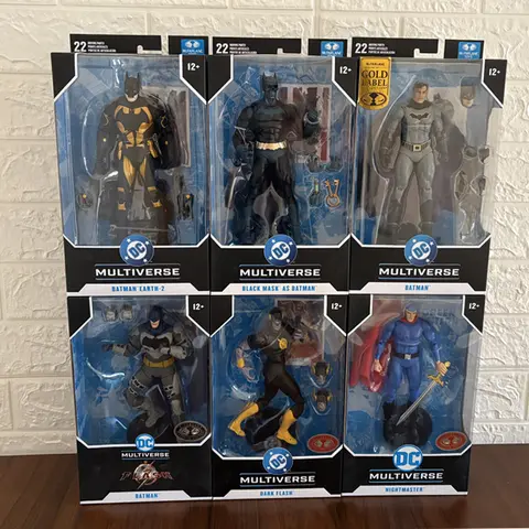 McFarlane Toys Dark Flash/Batman (DC Rebirth)/Black Mask as Batman 18cm Action Figure DC Multiverse Model Doll Garage Kit