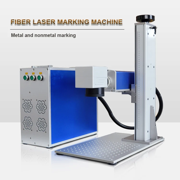 20w 30w 50w 60W 100W Fiber Laser Marking Machine High-Efficiency Laser Printer for Metal Jewelry Ring Marker Fiber Laser Machine