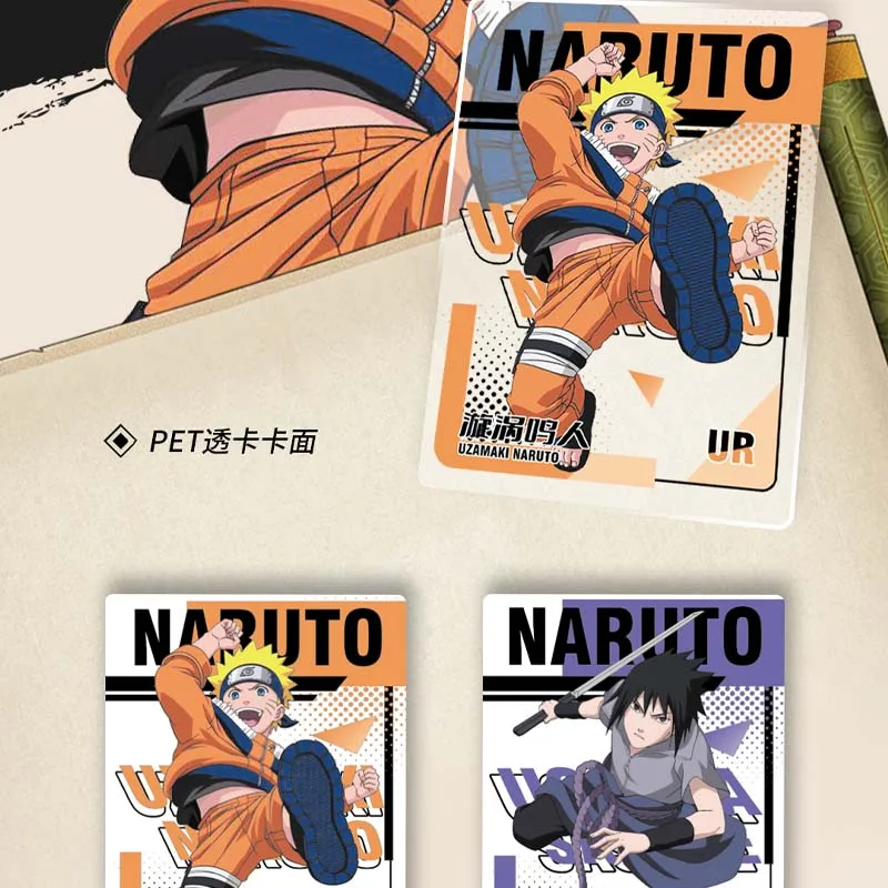 KAYOU Genuine Naruto Card Complete Collection Series Collection Card Fight Chapter Pro Chapter Childrens Toy Game Card Gift