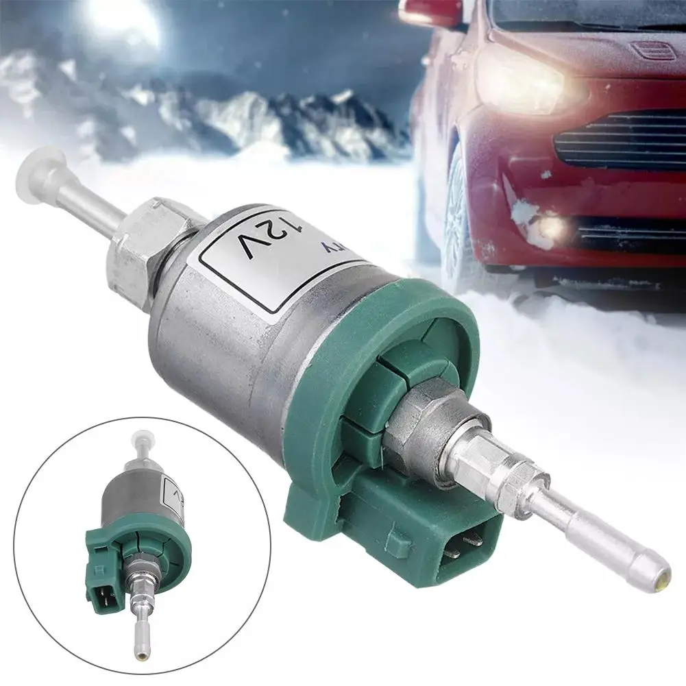 12V 5KW Car Upgrade Ultra Low Noise Heater Fuel Pump Stationary Pump Fuel Diesel Air Outlet Heating Parking Motors General H8Z1