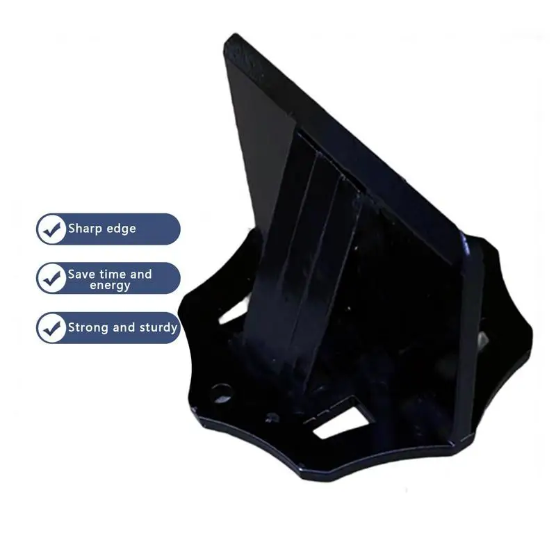 هايت الكربون الصلب دليل سجل الفاصل للمدفأة موقد الخشب الفاصل إسفين الثقيلة أداة تقسيم الحطب الصغيرة #6