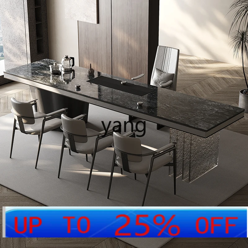 

Lmm tea table chair combination large apartment light luxury tea table modern simple tea table