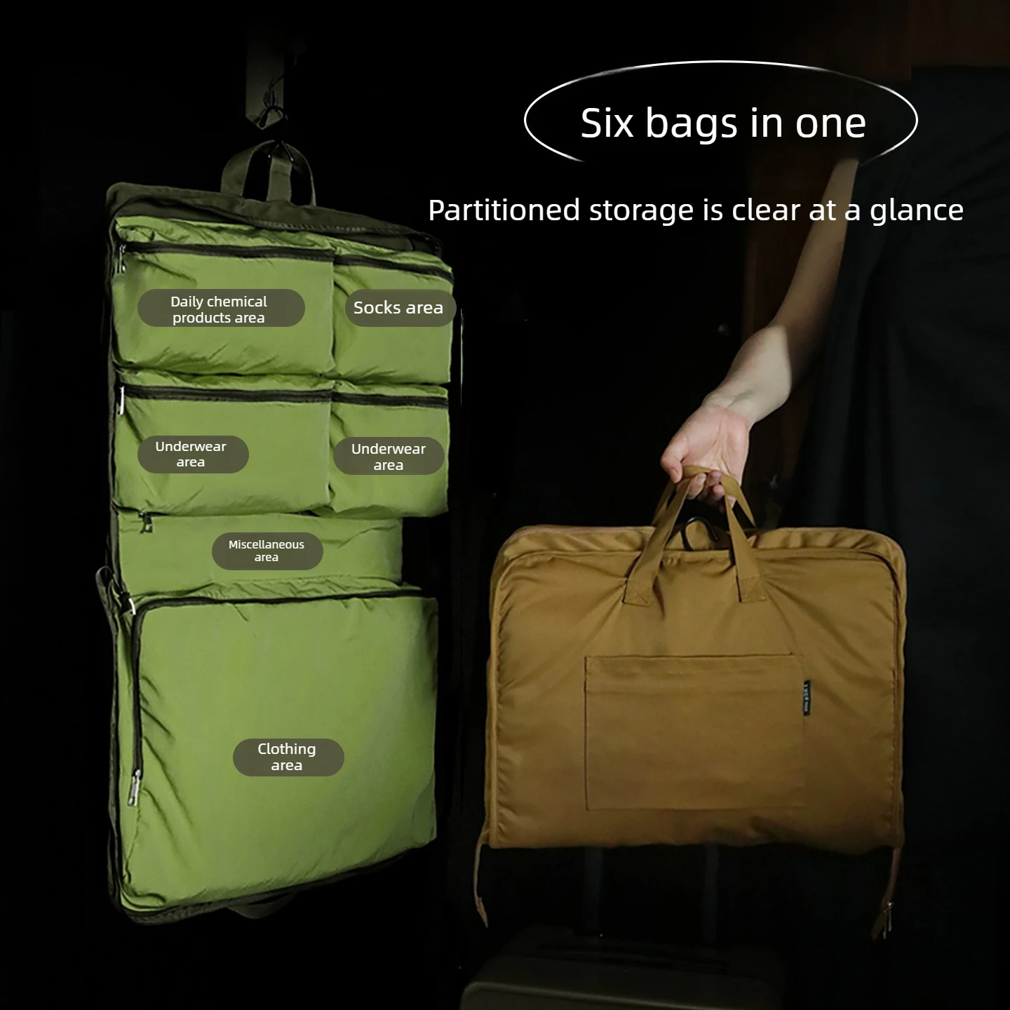 Clothes Organizer Toy Storage Bag Closet Organizer Compression Storage Bag Travel Portable Clothing Underwear Storage Bag