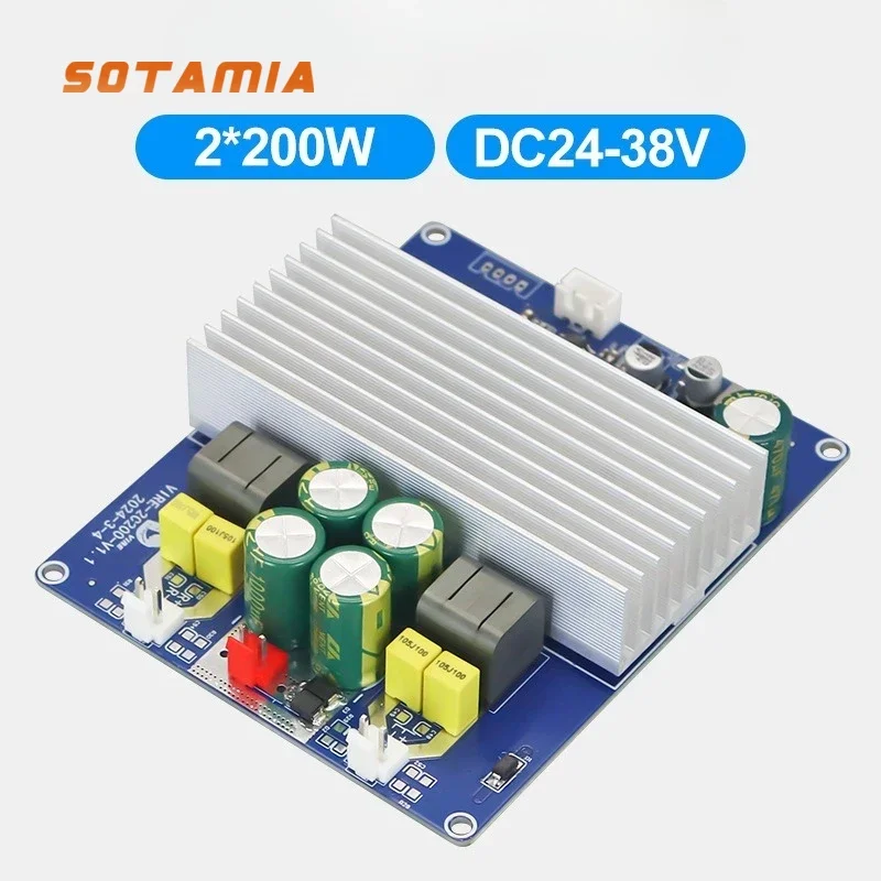 SOTAMIA 400W TPA3251 HIFI Digital Power Amplifier Board 2x200W Stereo Audio Amplifier Class D Sound Speaker 2.0 Amplificador