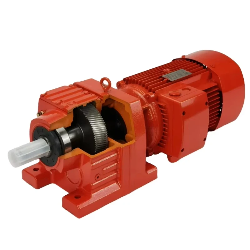 مخفض سرعة تروس دودة شطبة حلزونية للمحركات الكهربائية لآلة الانحناء المتداول CN