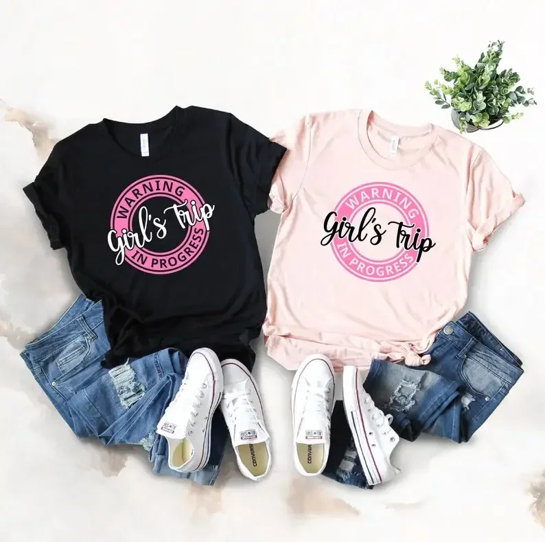 Girls Weekend Shirt Girls Trip Shirt Bachelorette Party Sister Trip Best  Shirt Girls Vacation women clothing