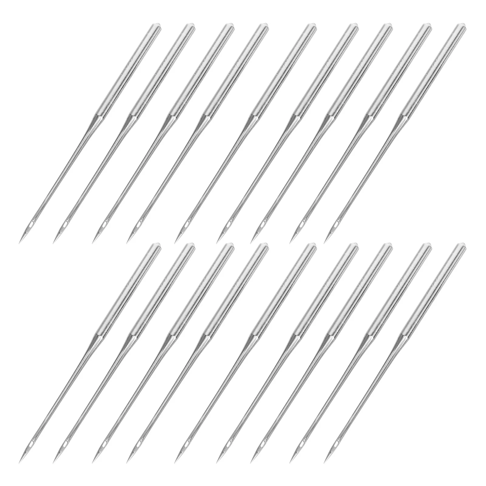 

100Pcs Metal Sewing Needles Convenient Sewing Machine Needles for Heavy Duty Fabric Crafts DIY Stitching