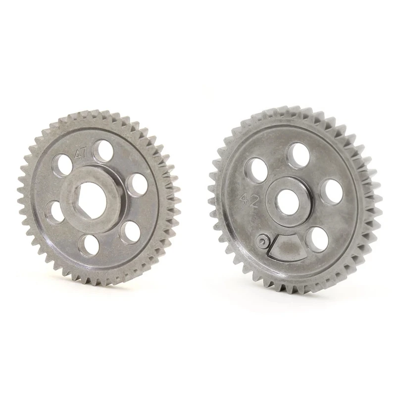 Steel Reduction Gear 42T 47T 06032 06033 for 2-Speed HSP 94155 94166 94177 1/10 RC Off-Road Car Vortex SS Tornado S30