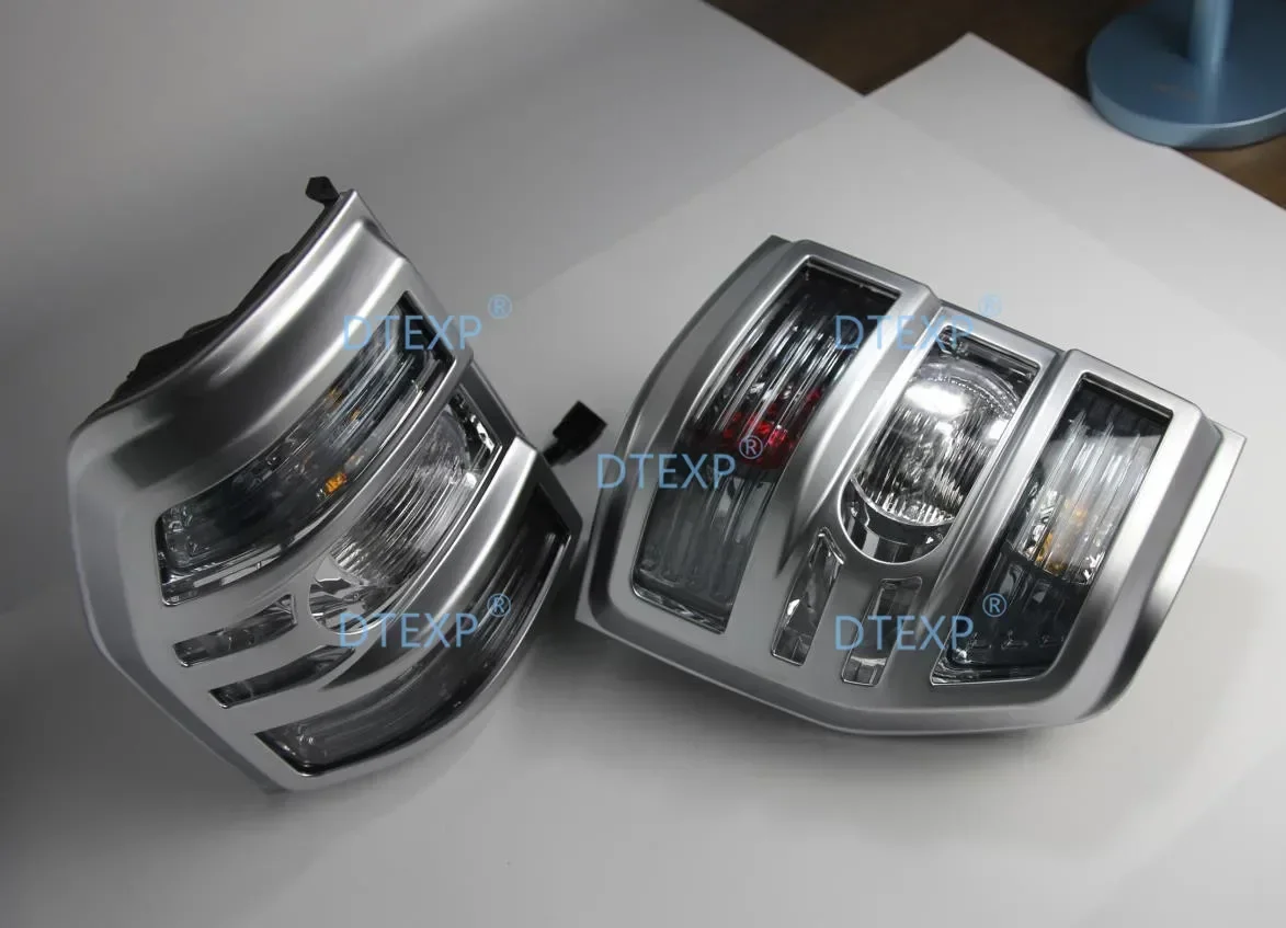 2 Pcs Rear Lights Chrome or Black Frame for Pajero V90 5 Door Not for 3 Door 8330A093 Tail Lamp Cover for Montero for Shogun