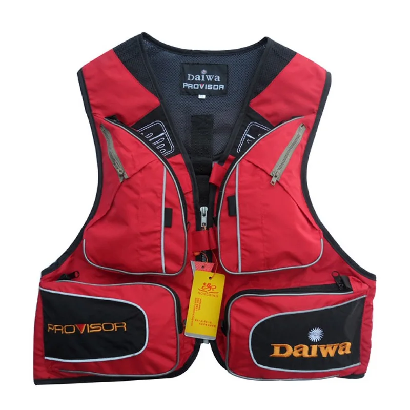 Brand Fishing Vest Mens Outdoor Multi-pocket Fishing Clothes Quick Dry Male Vest Overalls Outdoors Wear Photography Vests