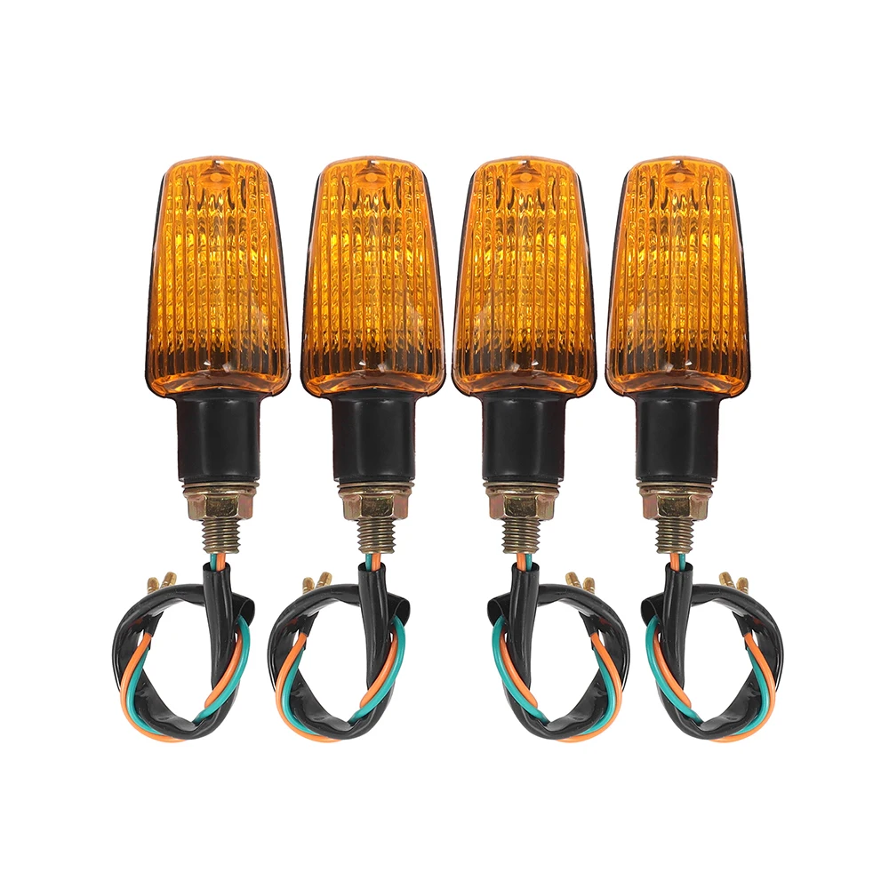 Motorcycle 4Pcs / 2pcs 12V Blub Turn Signal Lamp Turning Indicators Light Blinkers Signal Bike Accessories