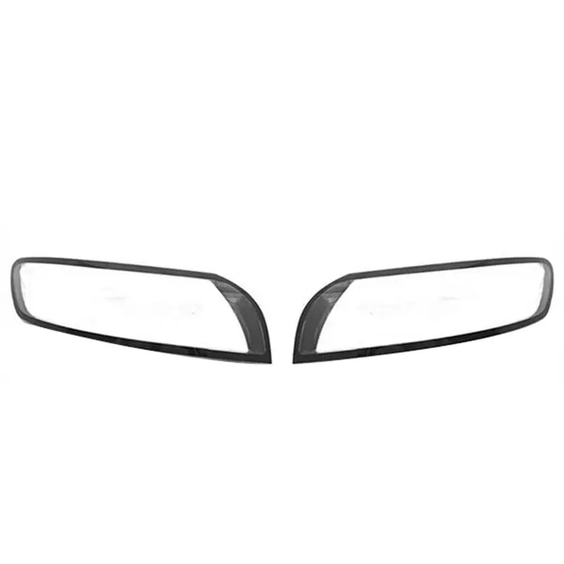 

A02Q-For Volvo S40 2007-2012 Car Headlight Lens Cover 1 Pair Headlamp Shell Lampshade Transparent Replacement Head Light