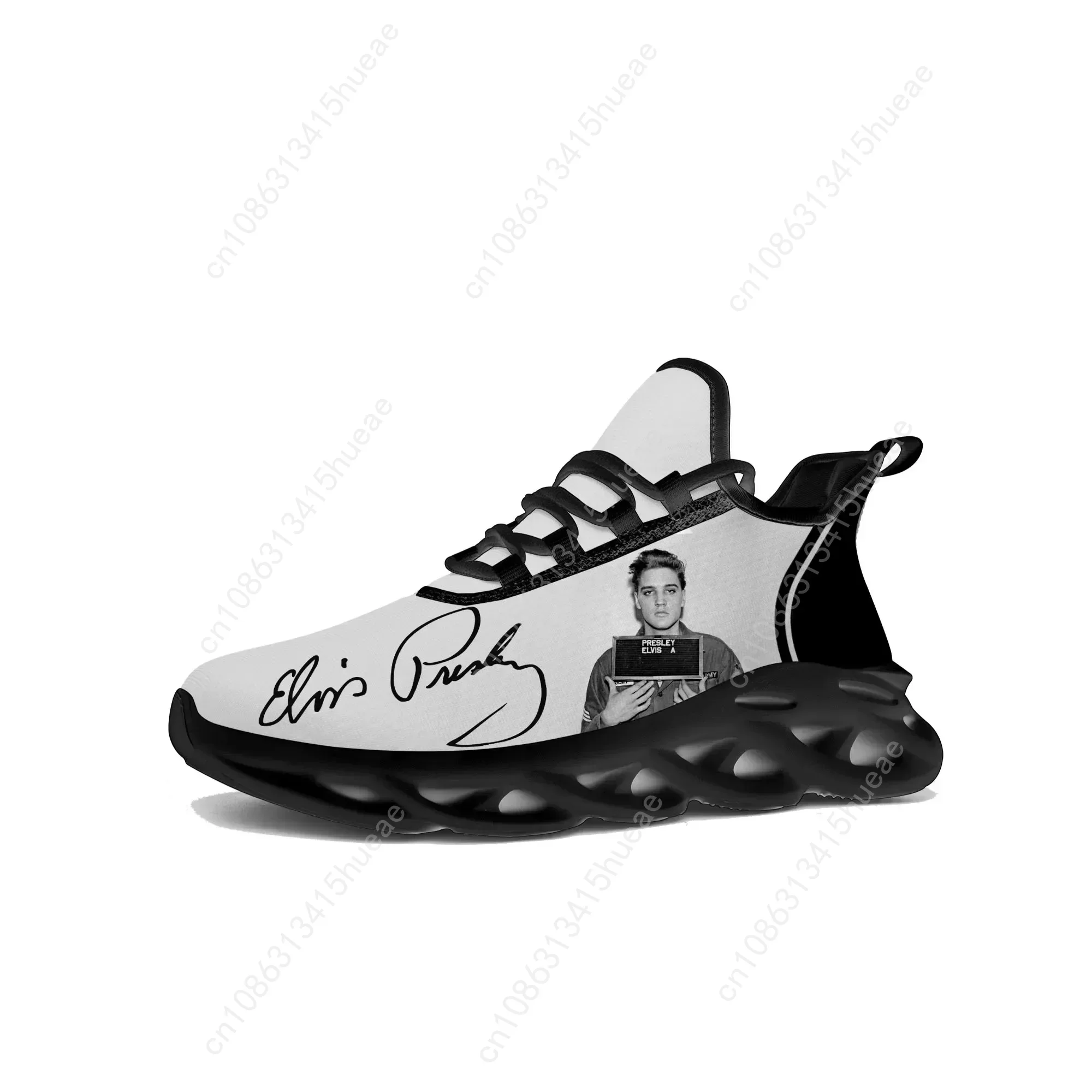 E-Elvis King Hillbilly Cat Flats Sneakers Mens Womens Sports Running Sneaker Lace Up Mesh Footwear Tailor-made Shoe P-Presley