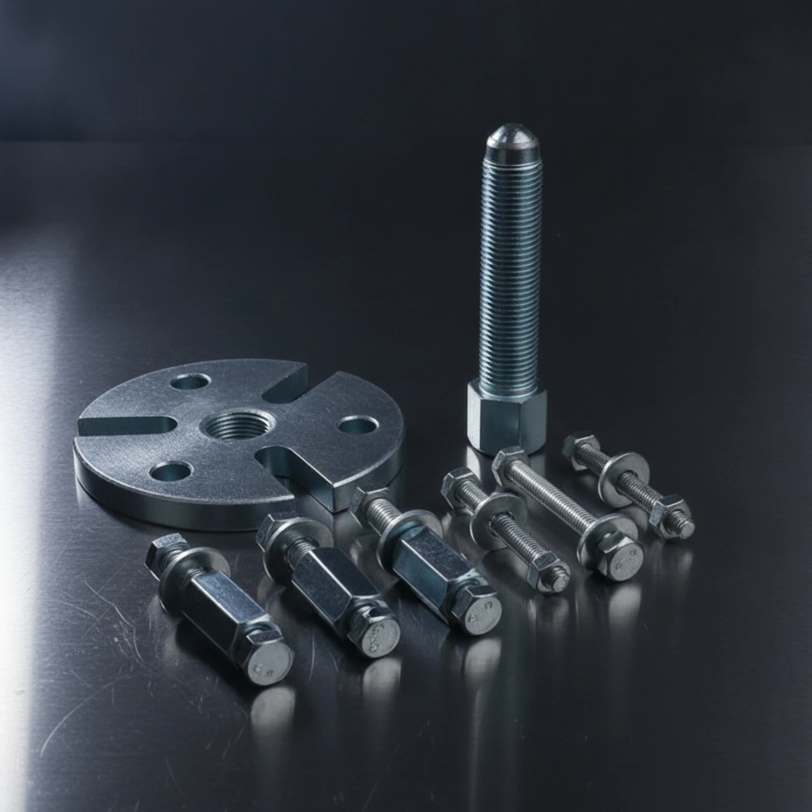Snowmobile Flywheel Puller Tool Metal Snowmobile Clutch Puller High Carbon Steel Heat-Treated for off-Road Vehicles Technicians
