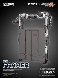 52TOYS INFINITYBOX IB-02 FRAMER Deformation Robot, Converting in Mecha and Cube, Action Figure, Collectible Gift