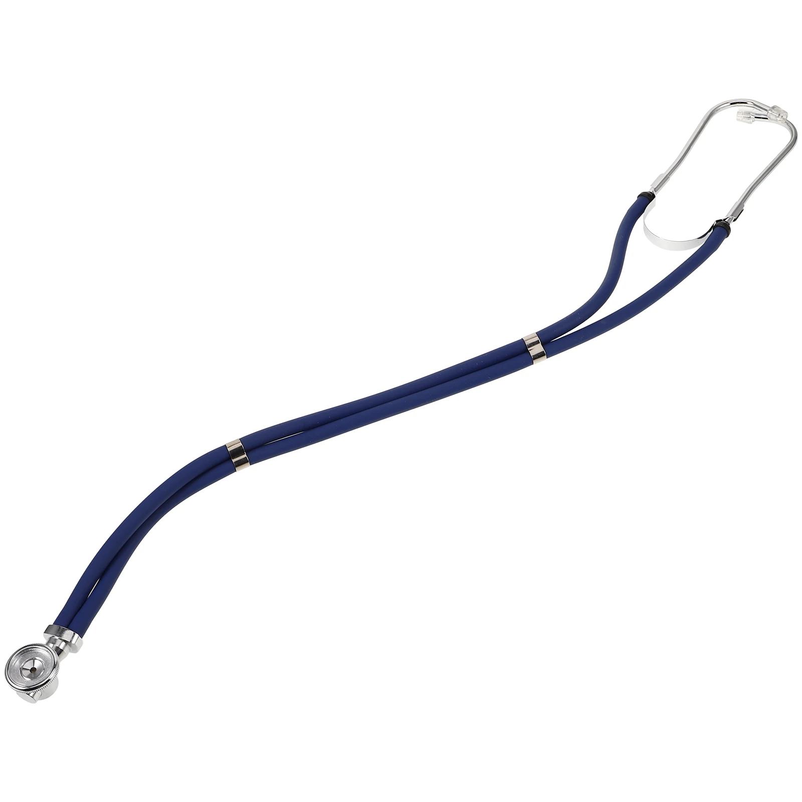 

Veterinary Stethoscope Double Tube Clear Sound Durable Material Farm Cattle Sheep Blue Lightweight Portable Stethoscope