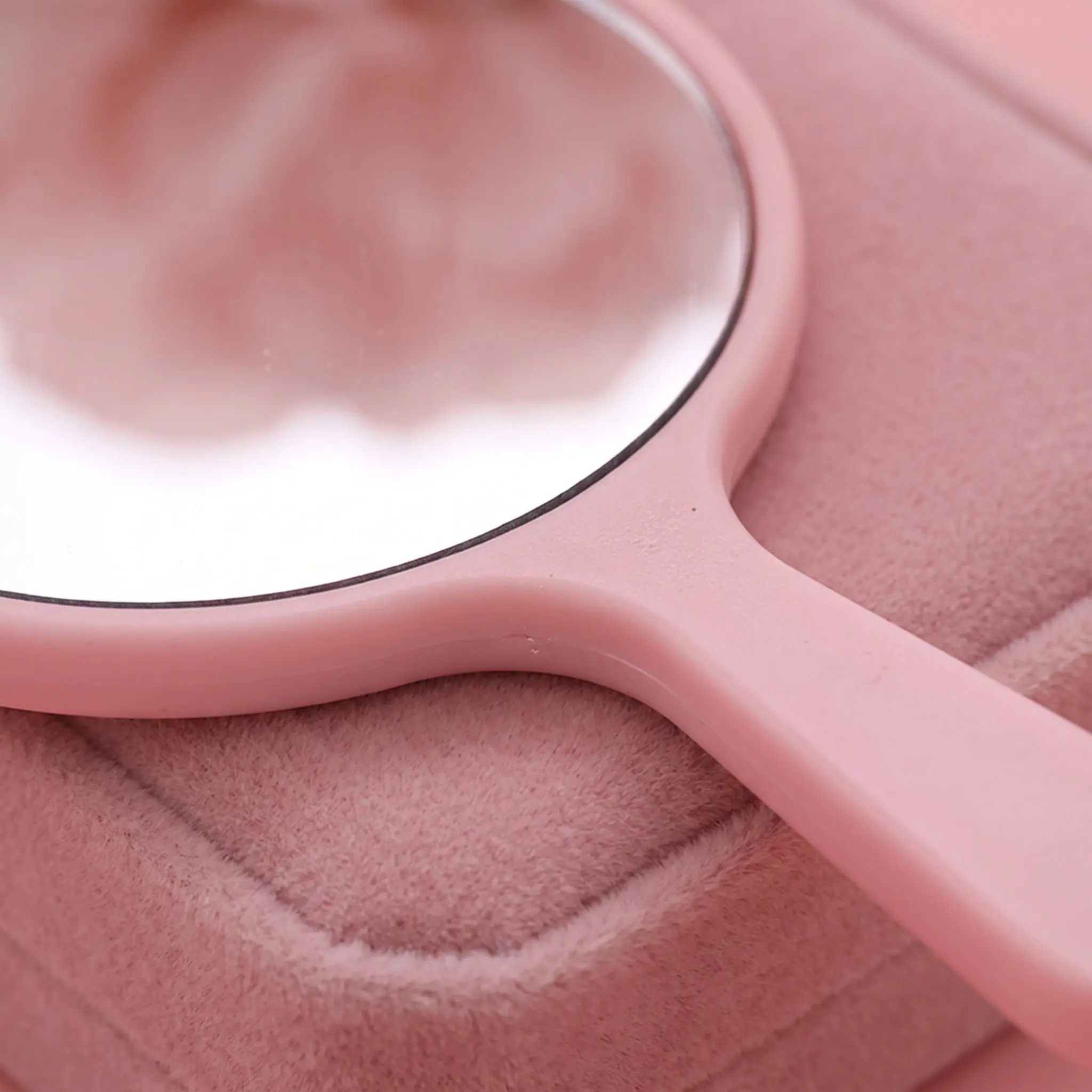 50pcs-handheld-makeup-mirrors-mini-round-portable-mirrors-assorted-color-compact-pocket-mirror-for-travel-women