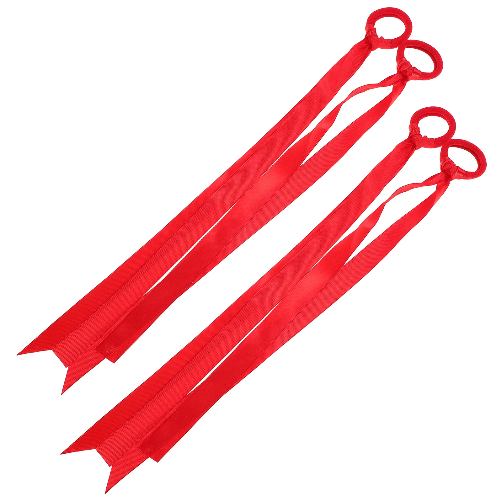 

Style Ties Red Ribbon Hair Bands Durable Long Tail Chinese Hair Accessories Cosplay Party Outfits