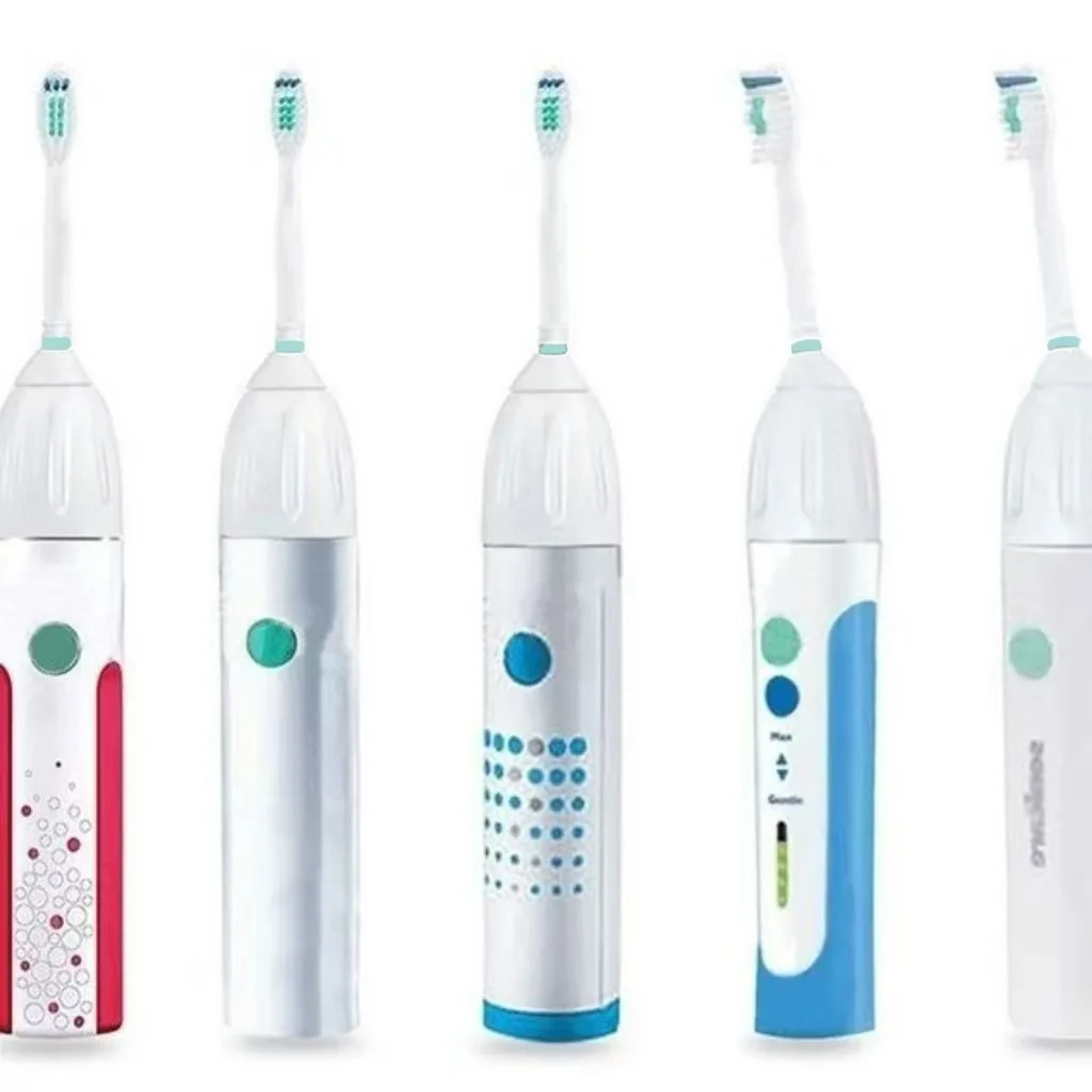 Replacement Brush Heads Compatible with Sonicare E-Series Essence Xtreme Elite Advance and CleanCare Screw-On Toothbrush Handles