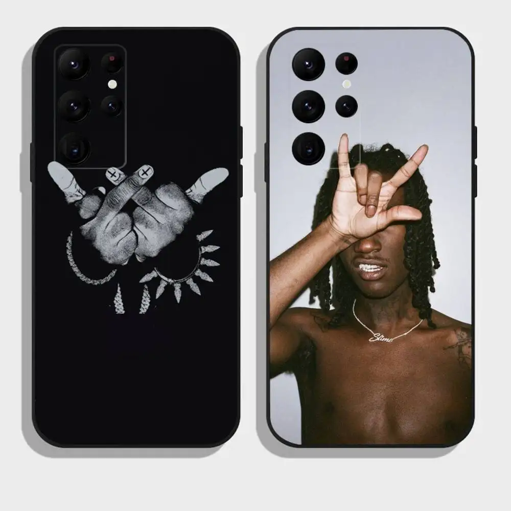 O-OsamaSon Rapper Phone Case For Samsung Galaxy A73,A72,A71,A70,A52,A51 Others Soft Black Cover