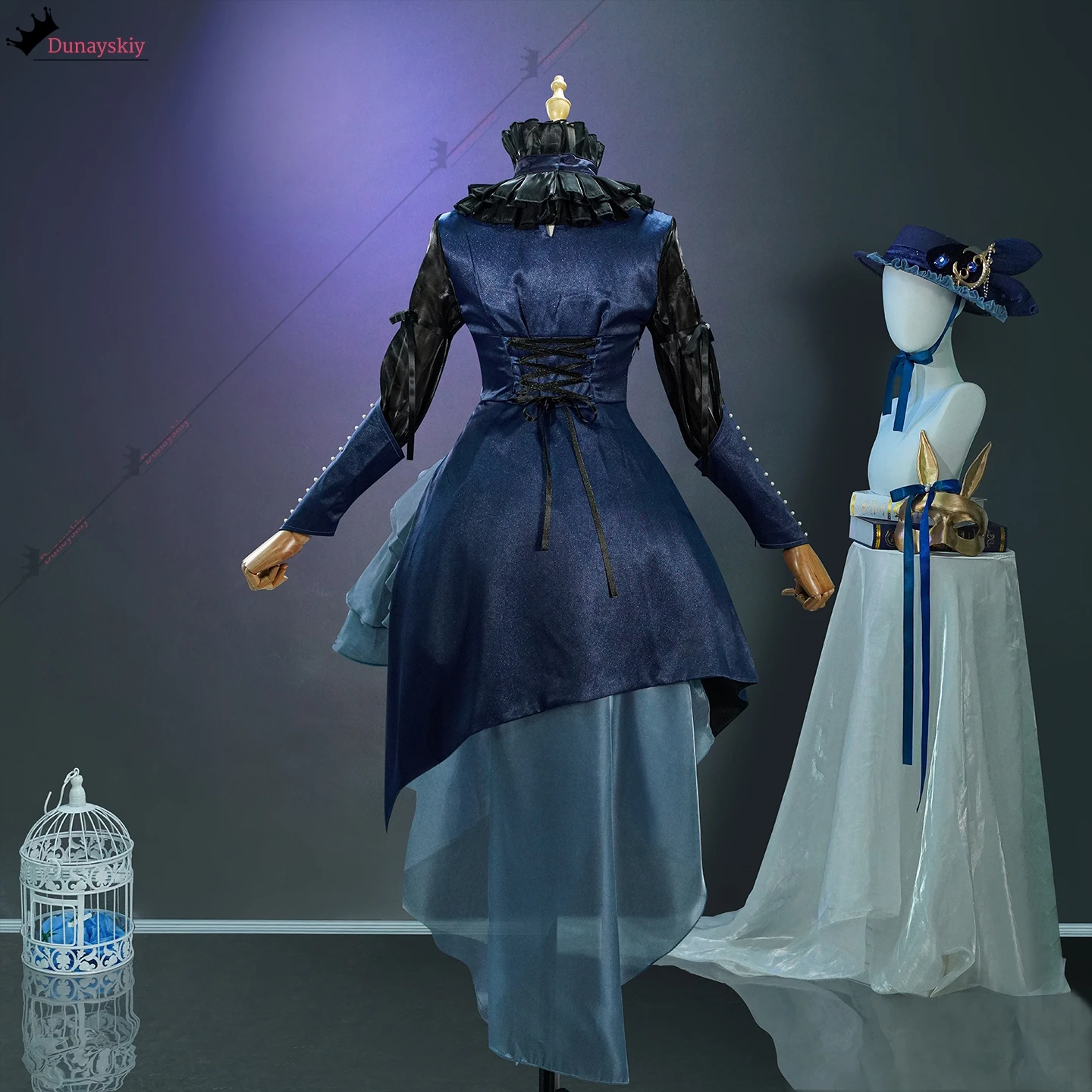 Reverse:1999 Vertin Cosplay Costume Vertin Long Eared Watchmaker Uniform Anime Halloween Disguise for Adult Women Role Dress