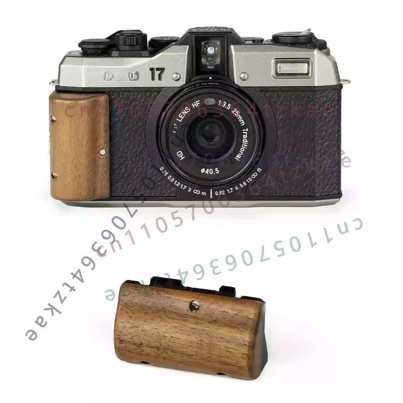 1pcs Handcrafted Wooden Camera Hand Grip Handle For Pentax 17 Camera