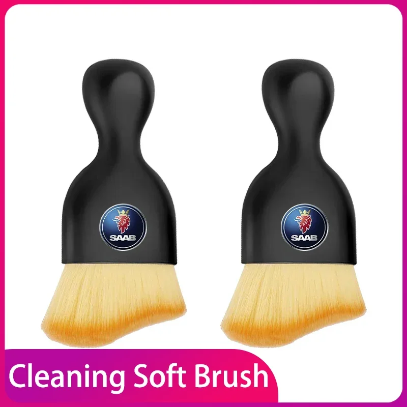 

Car Air Conditioner CleaningBrush Car Air Outlet CreviceDust Removal For Saab 9-3 93 9-5 9 3 900 9000 95 Scania Car Accessories