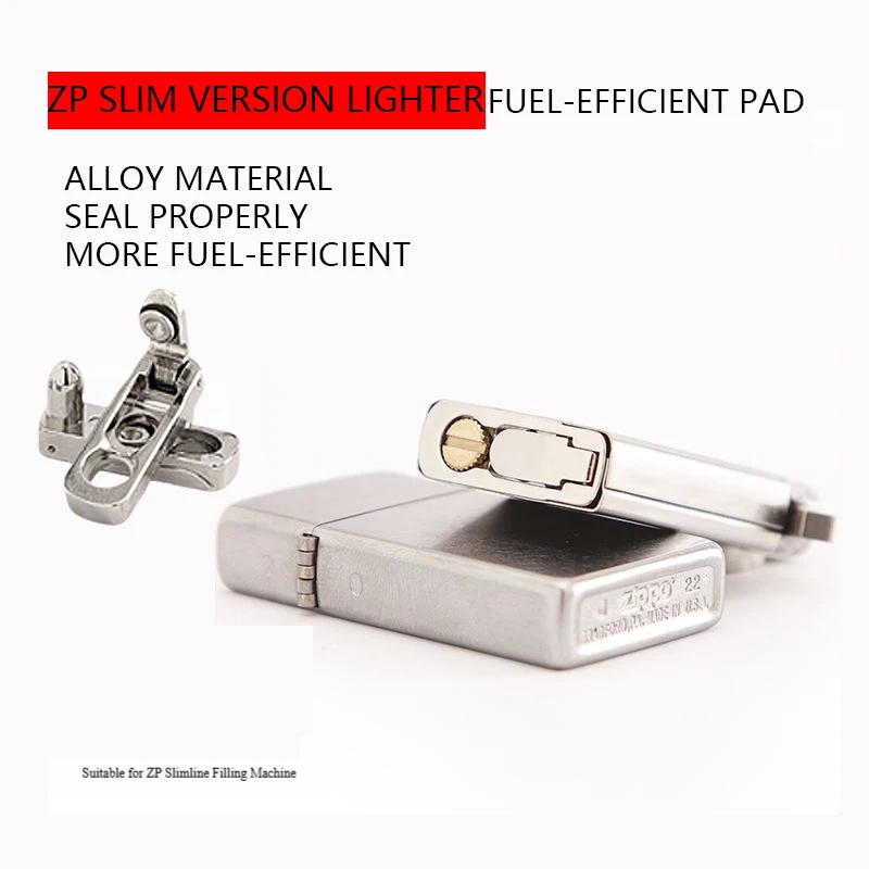 Metal Slim Lighters Insert Sealing Base Gasket for Zippo Narrow Version Lighter Oil Lighter Saves Fuel Improves Battery Life