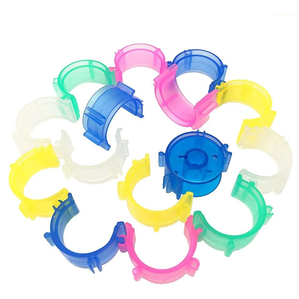 Colorful Sewing Bobbin Clips Bobbin Holder Clamps For Prevent Thread Tails From Unwinding Spool Savers Sewing Accessory Tool