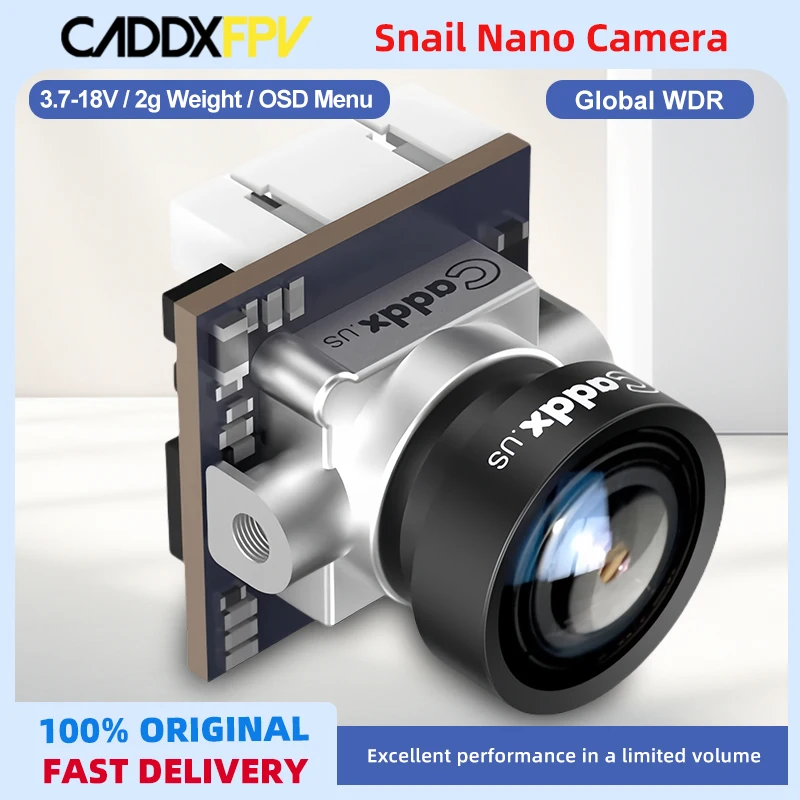 

CADDX ANT Nano Camera 1200TVL WDR OSD 1.8mm Ultra Light 16:9 4:3 For FPV Tinywhoop Cinewhoop Mobula6 Toothpick