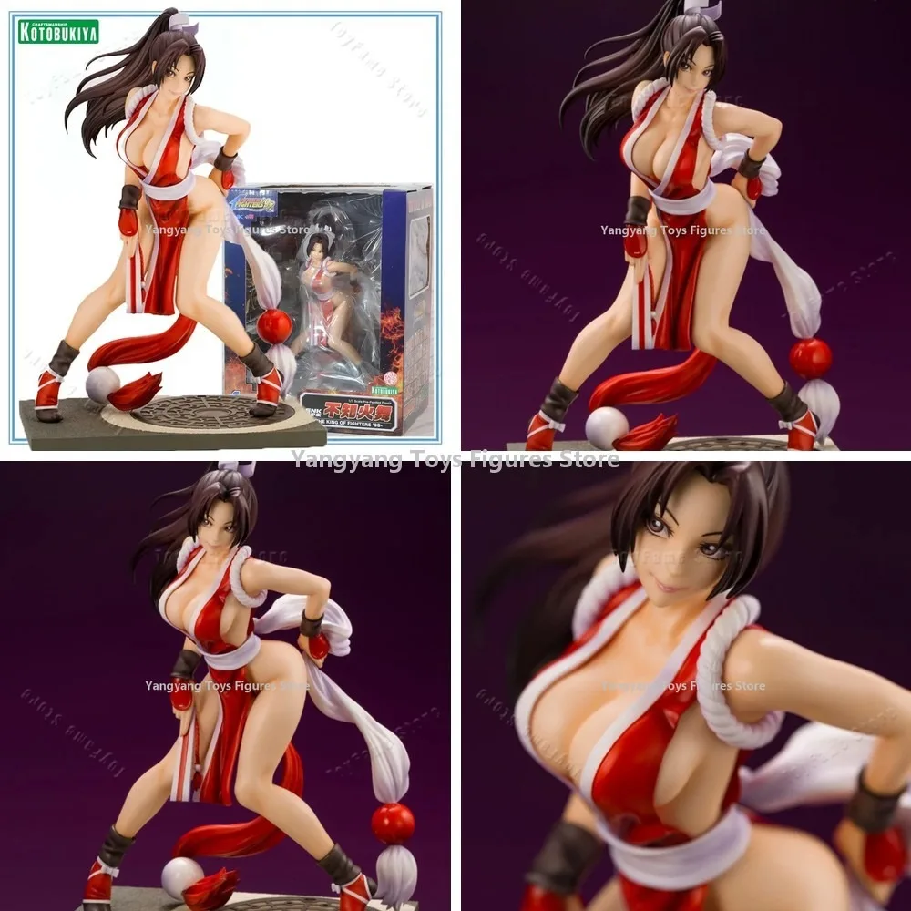 In Stock 100% Original Kotobukiya Bishoujo Statue The King of Fighters 98 -Dream Match Never Ends- Shiranui Mai Garage Kit