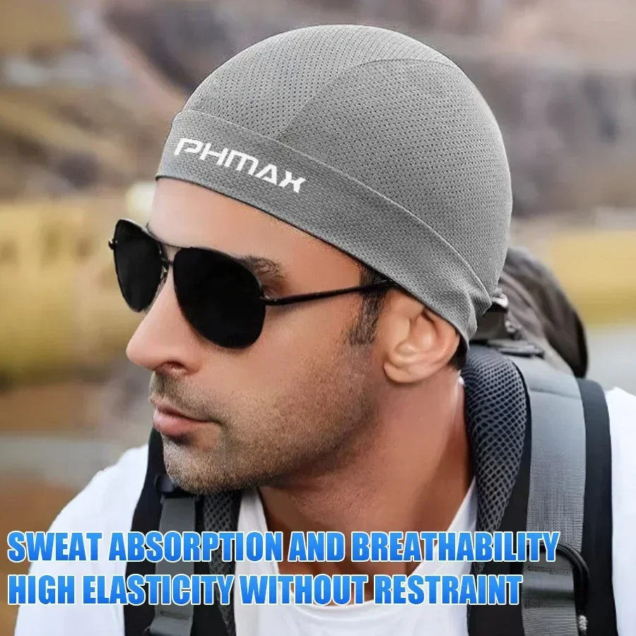 PHMAX Ice Silk Cycling Cap Sunscreen Sports Cap Summer Lightweight Quick-Drying Cycling Cap Cycling Mask Breathable Bandana