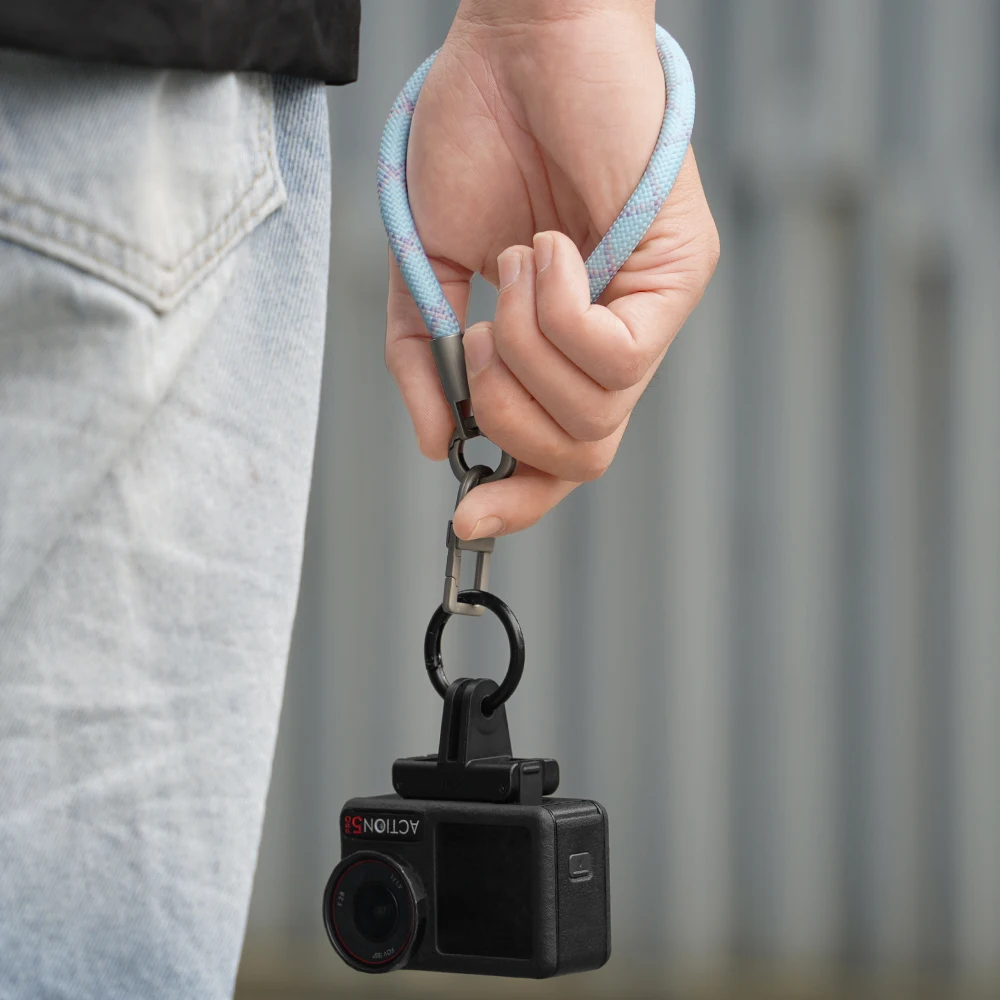 BRDRC Hand Strap for DJI Osmo Action 6/Action 5 Pro/Nano/Pocket 3/Insta360 X5/Ace Pro 2 Accessories Lanyard Portable Color Rope