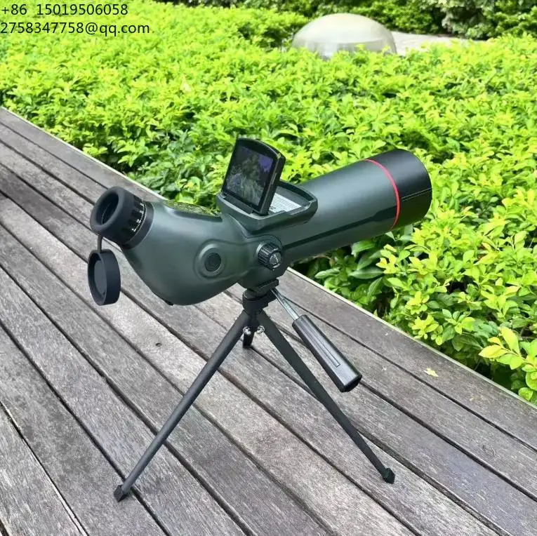 SPX5-80 Astronomical Telescope 350x Optical Digital Zoom Record 4K Video Night Vision Astronomical Reflector Telescope Scope