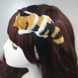 Women Autumn and Winter Fashion Cute Cat Headbands Girls Sweet Party Animal Headgear Fashion Accessories Creative Gift for Women