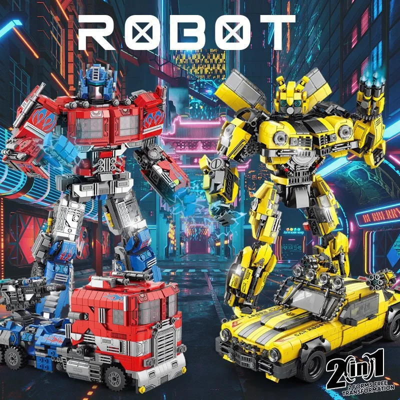 

Transformation Toys Robot Car Alloy Plastic YS04A Optimu Prim Action Figure Anime Movie Series Children Birthday Gift