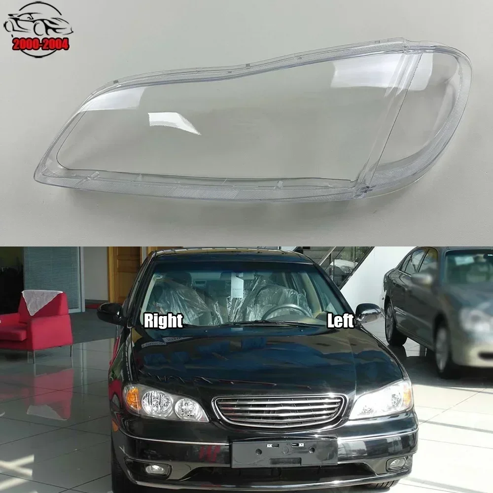 

For Nissan Cefino A33 2000-2004 Headlight Cover Transparent Headlamp Shell Lamp Shade Lens Replace Original Lampshade Plexiglass