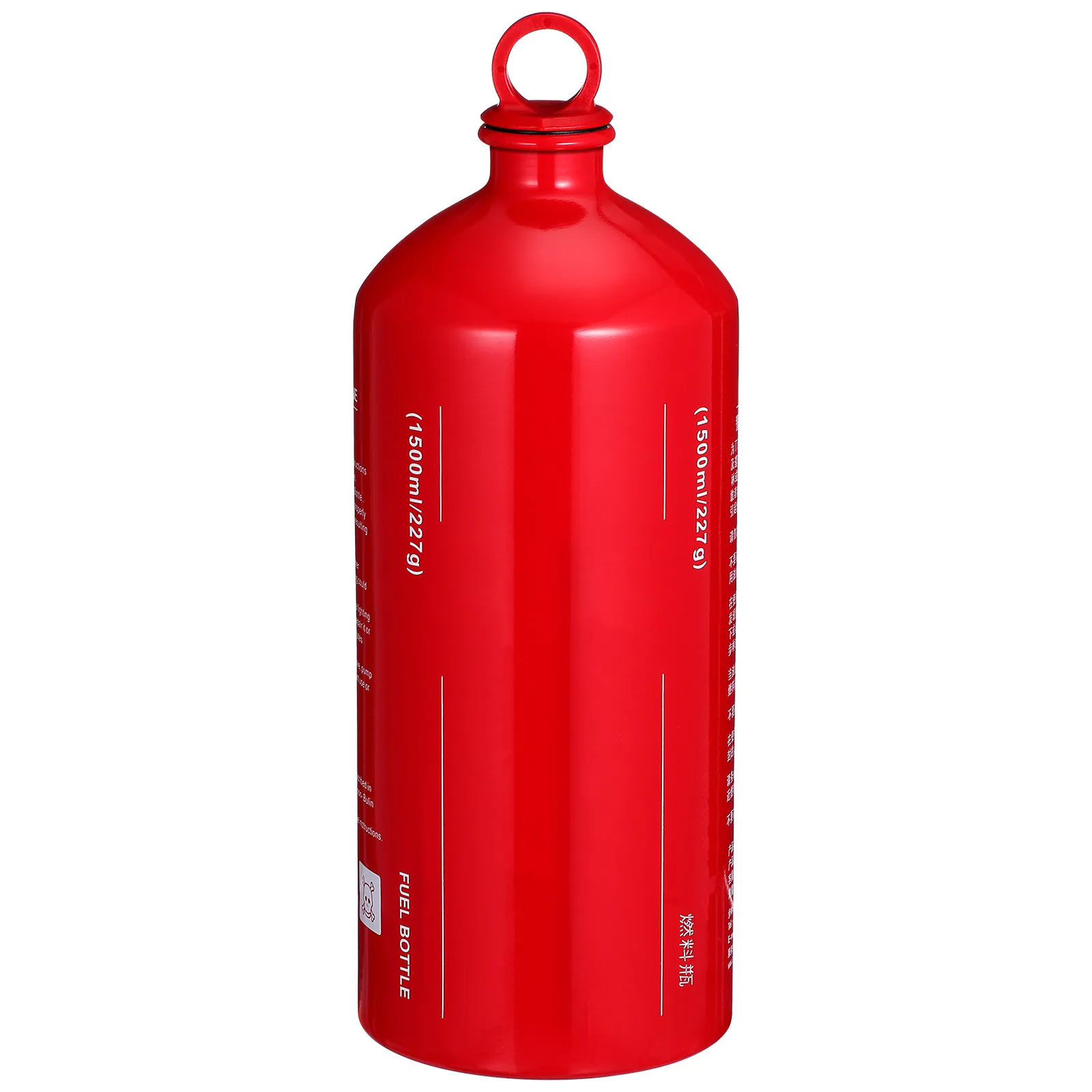 

Motorcycle Fuel Bottle 1.5L Large Capacity Aluminum Alloy Seamless Leak Proof Cap Reserve Petrol Alcohol Storage Bottle
